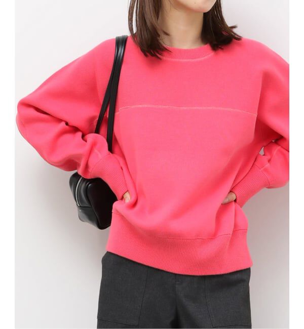 JOURNAL STANDARD relume「スウェットライクドルマンプルオーバー」|ニット・セーター|ピンク