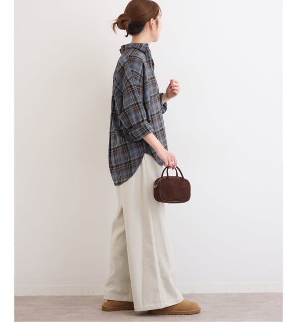 JOURNAL STANDARD relume「《追加2》CHECKオーバーサイズシャツ」|シャツ・ブラウス|