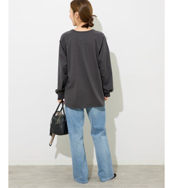 JOURNAL STANDARD relume「《追加》ラグランスリーブカレッジロングスリーブTEE」|Tシャツ・カットソー|