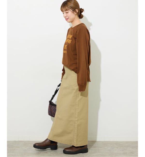 JOURNAL STANDARD relume「《追加》ラグランスリーブカレッジロングスリーブTEE」|Tシャツ・カットソー|