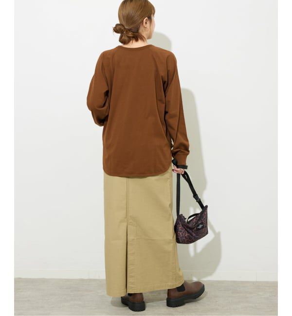 JOURNAL STANDARD relume「《追加》ラグランスリーブカレッジロングスリーブTEE」|Tシャツ・カットソー|