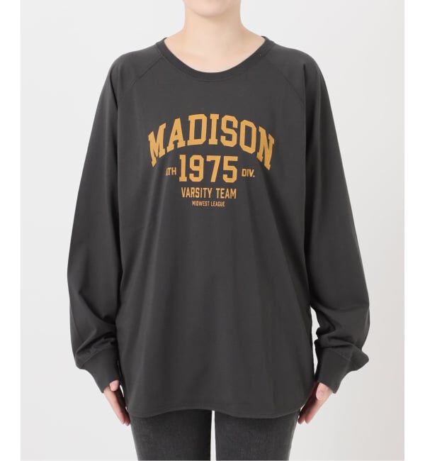 JOURNAL STANDARD relume「《追加》ラグランスリーブカレッジロングスリーブTEE」|Tシャツ・カットソー|