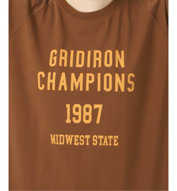 JOURNAL STANDARD relume「《追加》ラグランスリーブカレッジロングスリーブTEE」|Tシャツ・カットソー|