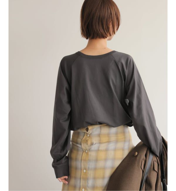 JOURNAL STANDARD relume「《追加》ラグランスリーブカレッジロングスリーブTEE」|Tシャツ・カットソー|