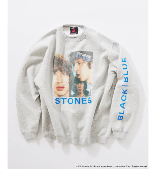 JOURNAL STANDARD relume「THE ROLLING STONES / ローリングストーンズ 別注 プリントスウェット」|スウェット・ジャージ|グレーB
