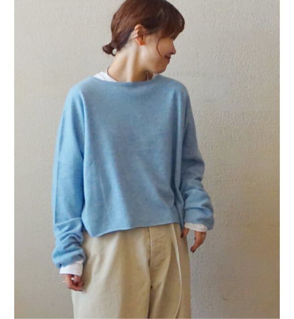 journal standard luxe「カシミヤ ワイドプルオーバー」|ニット・セーター|