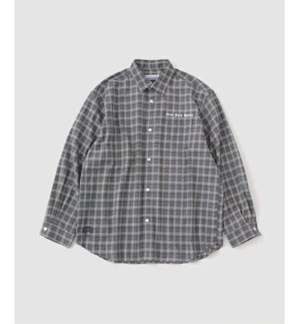 JOURNAL STANDARD「Off The Court by NBA / オフ・ザ・コート バイ NBA 別注 チェックシャツ」|シャツ・ブラウス|グリーン B