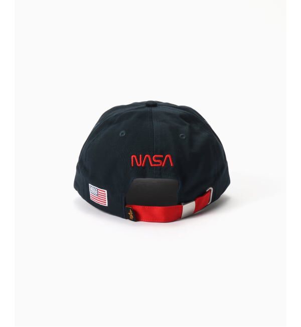 JOURNAL STANDARD「ALPHA / アルファ NASA WORM LOGO CAP」|キャップ・キャスケット|