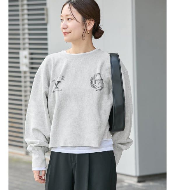 JOURNAL STANDARD「JS カレッジ クロップドスウェット」|スウェット・ジャージ|