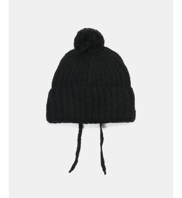 JOURNAL STANDARD relume「【FRATELLI TALLI / フラテリータリー】 pompom knit cap」|ニット帽|ブラック