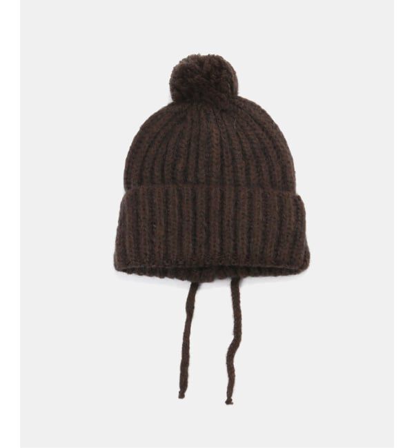 JOURNAL STANDARD relume「【FRATELLI TALLI / フラテリータリー】 pompom knit cap」|ニット帽|ブラウン