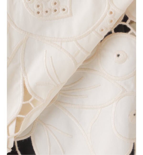 JOURNAL STANDARD「《予約》フラワーエンブロイダリースカラップシャツ」|シャツ・ブラウス|