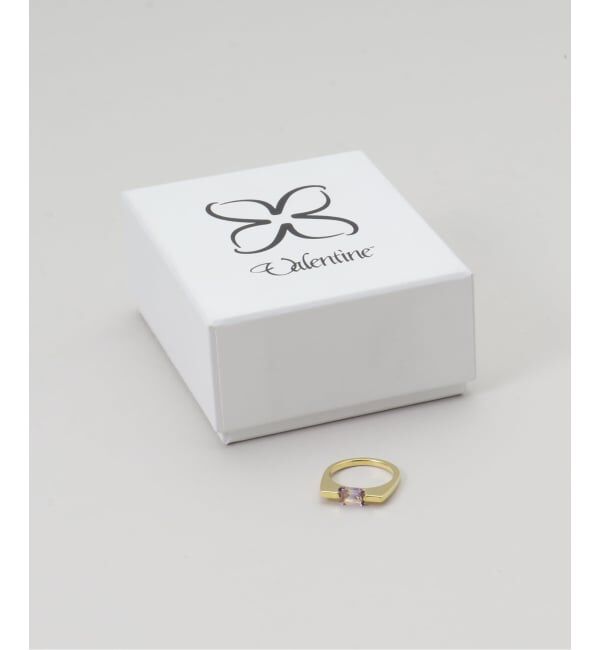 JOURNAL STANDARD「【VALENTINE /ヴァレンタイン】 Thin Stone Setting Ring」|リング|