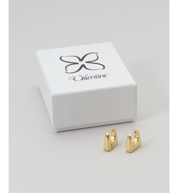 JOURNAL STANDARD「【VALENTINE /ヴァレンタイン】 Square Hoop Earrings」|ピアス|