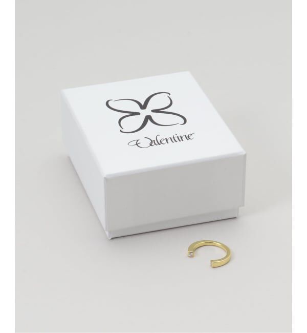 JOURNAL STANDARD「【VALENTINE /ヴァレンタイン】 Square Ring Cuff」|リング|