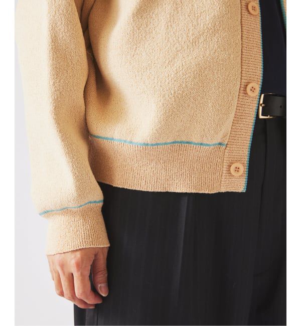 JOURNAL STANDARD relume「《予約》ドライタッチ ブークレ Vネック カーディガン」|カーディガン|