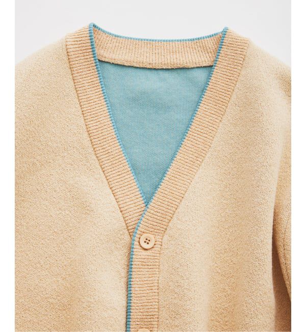 JOURNAL STANDARD relume「《予約》ドライタッチ ブークレ Vネック カーディガン」|カーディガン|