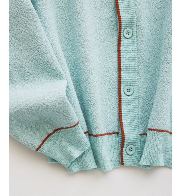 JOURNAL STANDARD relume「《予約》ドライタッチ ブークレ Vネック カーディガン」|カーディガン|