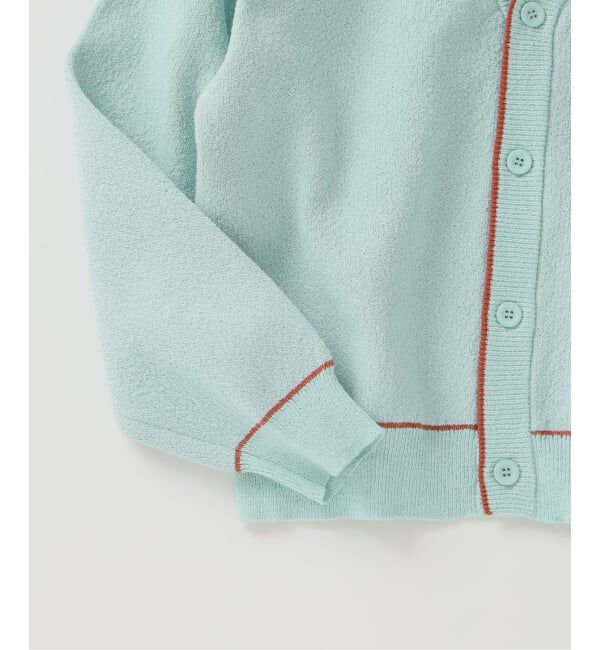 JOURNAL STANDARD relume「《予約》ドライタッチ ブークレ Vネック カーディガン」|カーディガン|