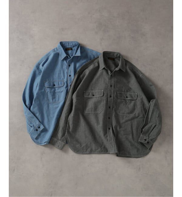J.S.Homestead「《予約》J.S.Homestead / ワーカーズ ラージ シャツ」|シャツ・ブラウス|