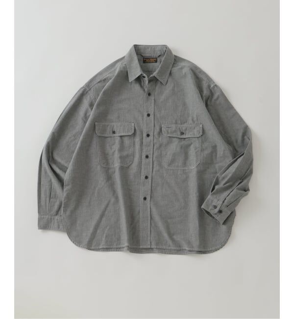 J.S.Homestead「《予約》J.S.Homestead / ワーカーズ ラージ シャツ」|シャツ・ブラウス|