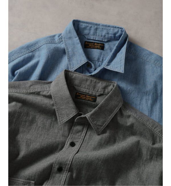 J.S.Homestead「《予約》J.S.Homestead / ワーカーズ ラージ シャツ」|シャツ・ブラウス|