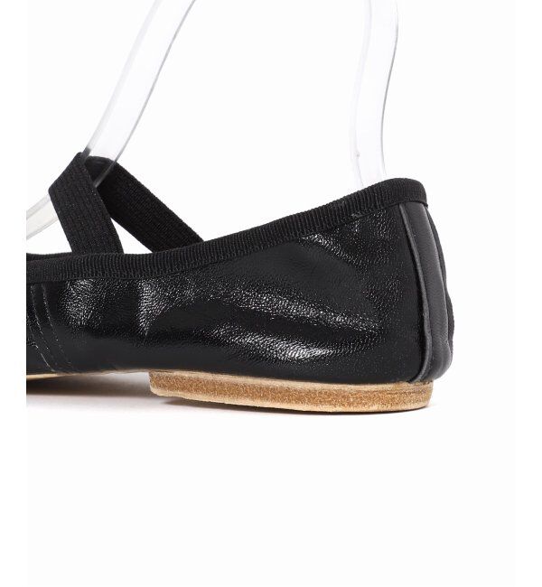 FRAMeWORK「PORSELLI/ポルセリ 別注ゴムストラップバレエシューズ」|バレエシューズ|