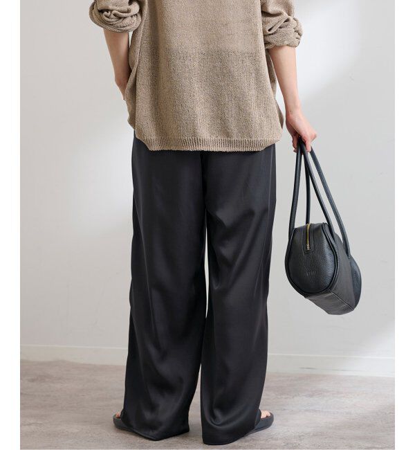 FRAMeWORK「≪追加≫サテンストレッチイージーパンツ2」|その他|