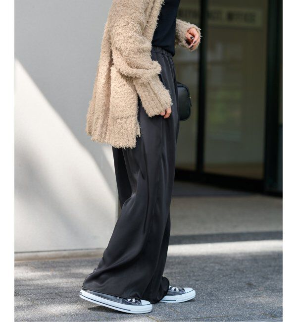 FRAMeWORK「≪追加≫サテンストレッチイージーパンツ2」|その他|