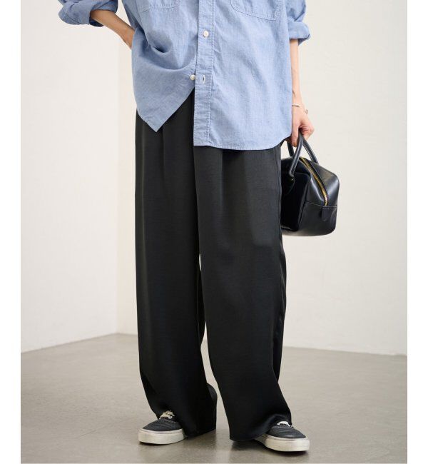 FRAMeWORK「≪追加≫サテンストレッチイージーパンツ2」|その他|