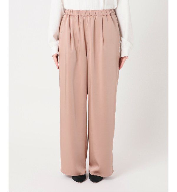 FRAMeWORK「≪追加≫サテンストレッチイージーパンツ2」|その他|