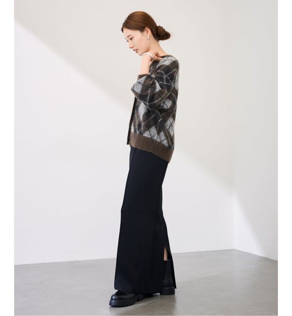 FRAMeWORK「アーガイルVネックカーディガン」|カーディガン|