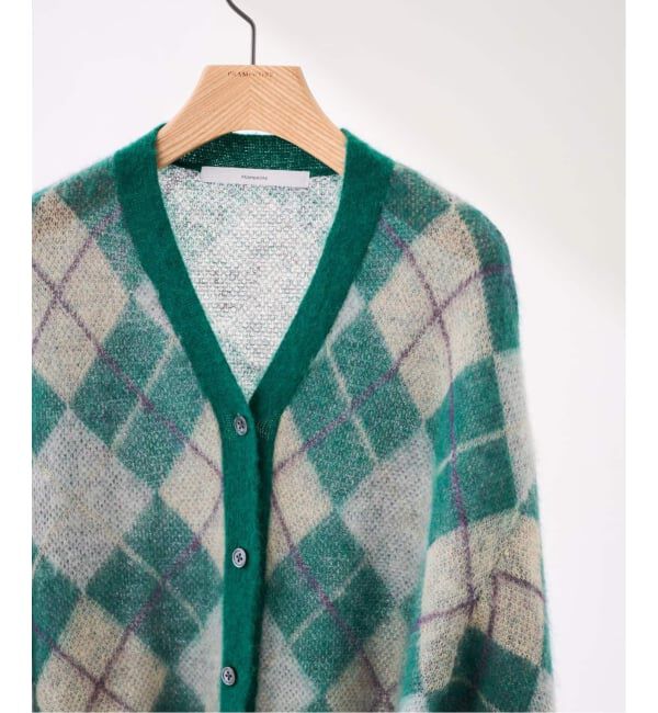 FRAMeWORK「アーガイルVネックカーディガン」|カーディガン|