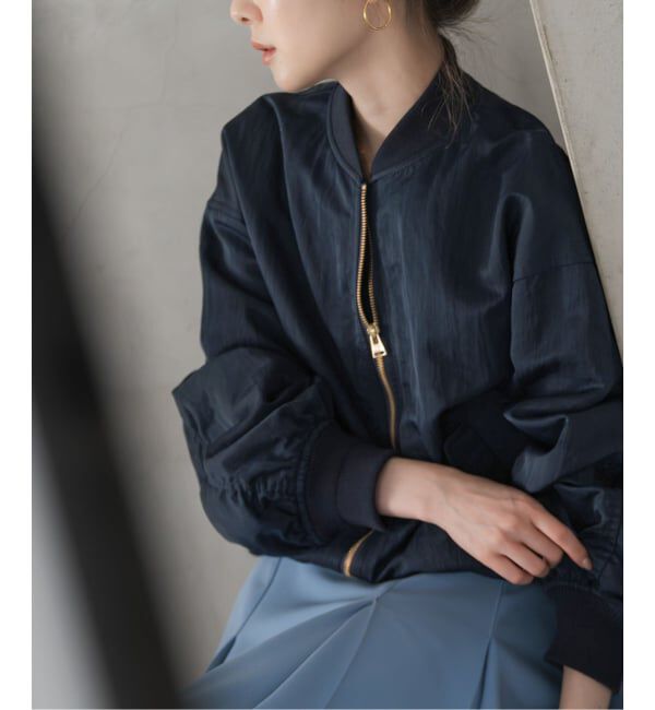 NOBLE「パフィタフタフライトMA1」|ブルゾン・スタジャン|