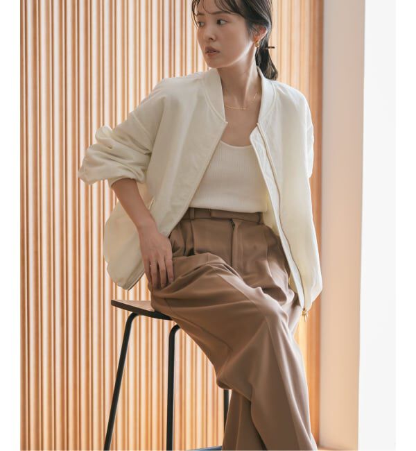 NOBLE「パフィタフタフライトMA1」|ブルゾン・スタジャン|