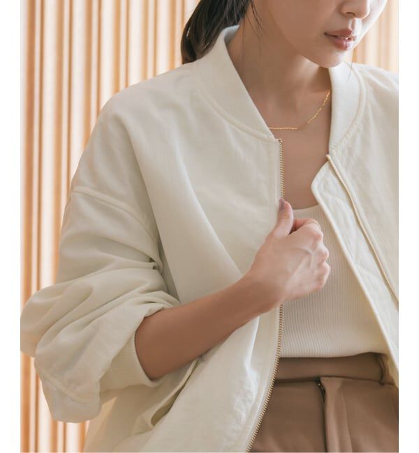 NOBLE「パフィタフタフライトMA1」|ブルゾン・スタジャン|