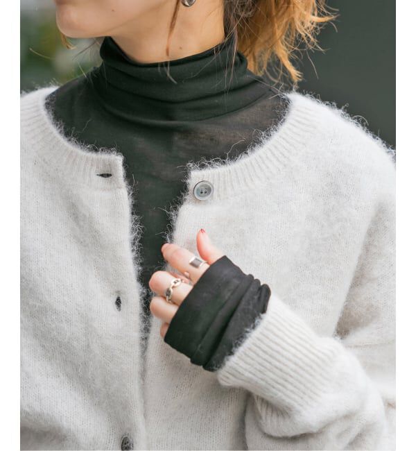 Spick and Span「《追加》シアーハイネックプルオーバー」|Tシャツ・カットソー|