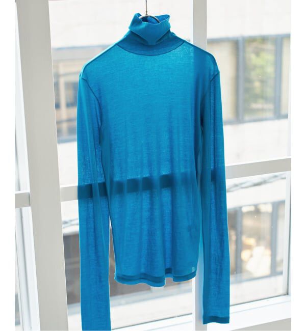 Spick and Span「《追加》シアーハイネックプルオーバー」|Tシャツ・カットソー|