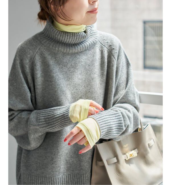 Spick and Span「《追加》シアーハイネックプルオーバー」|Tシャツ・カットソー|