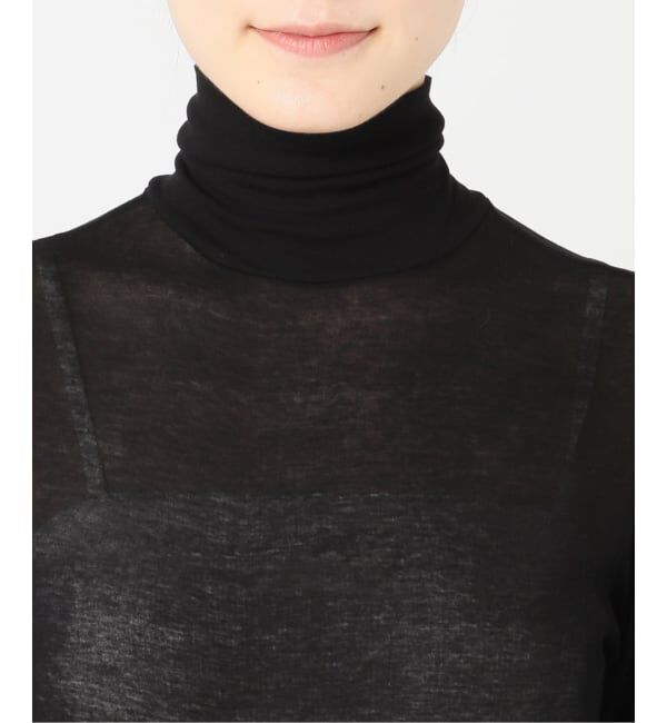 Spick and Span「《追加》シアーハイネックプルオーバー」|Tシャツ・カットソー|