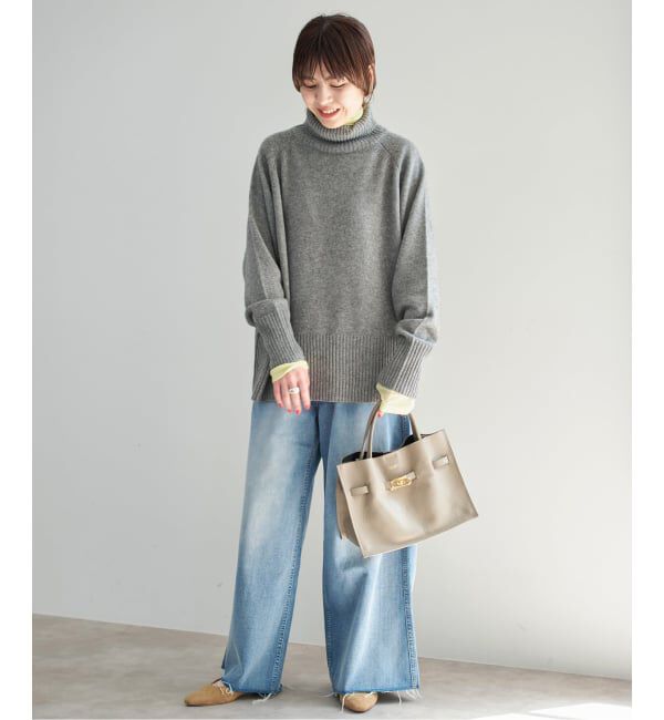 Spick and Span「《追加》シアーハイネックプルオーバー」|Tシャツ・カットソー|