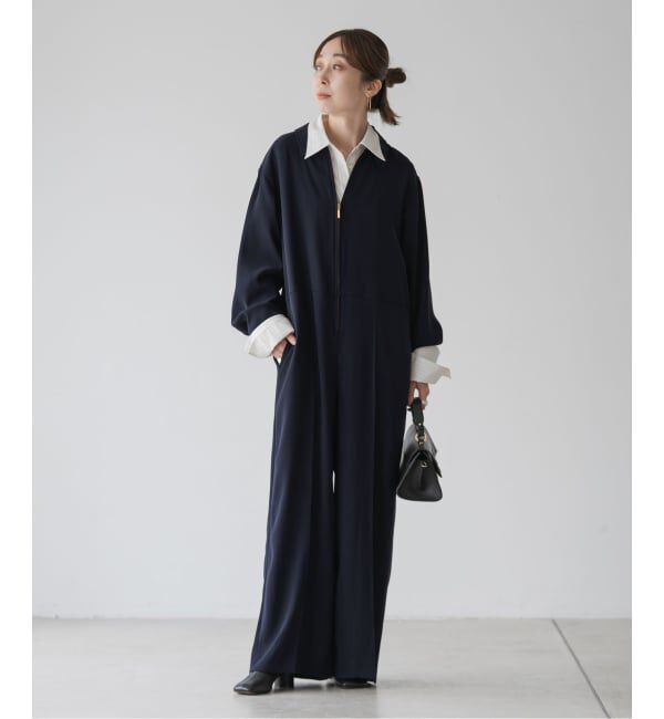 NOBLE「フロントZIPオールインワン」|オールインワン|