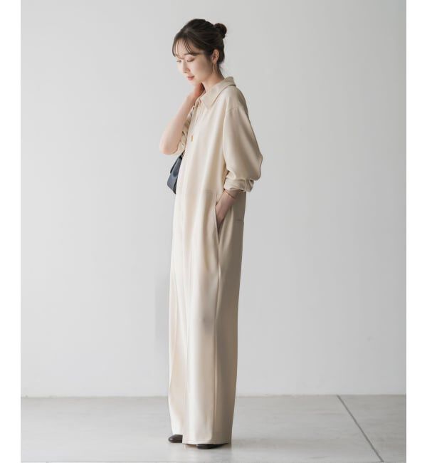 NOBLE「フロントZIPオールインワン」|オールインワン|