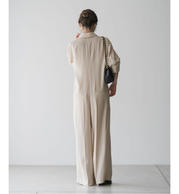 NOBLE「フロントZIPオールインワン」|オールインワン|