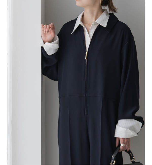 NOBLE「フロントZIPオールインワン」|オールインワン|