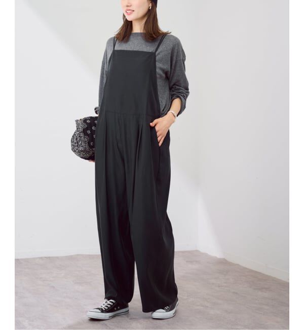 FRAMeWORK「≪追加≫キュプラツイルキャミサロペット 2」|オールインワン|