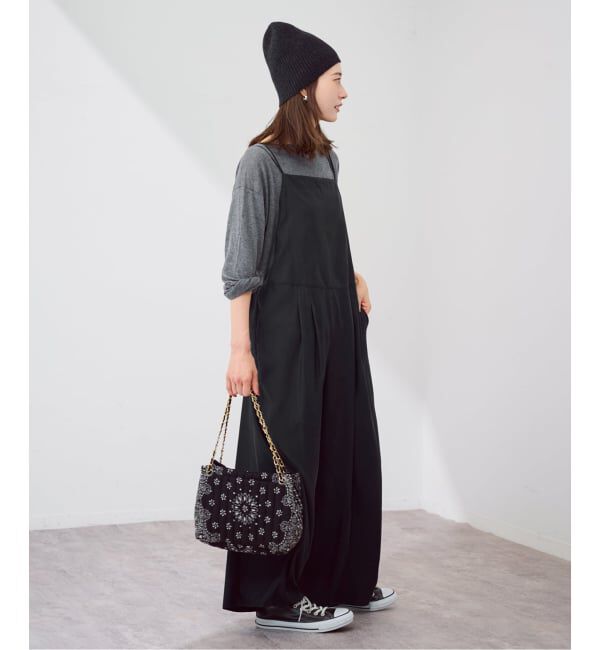 FRAMeWORK「≪追加≫キュプラツイルキャミサロペット 2」|オールインワン|