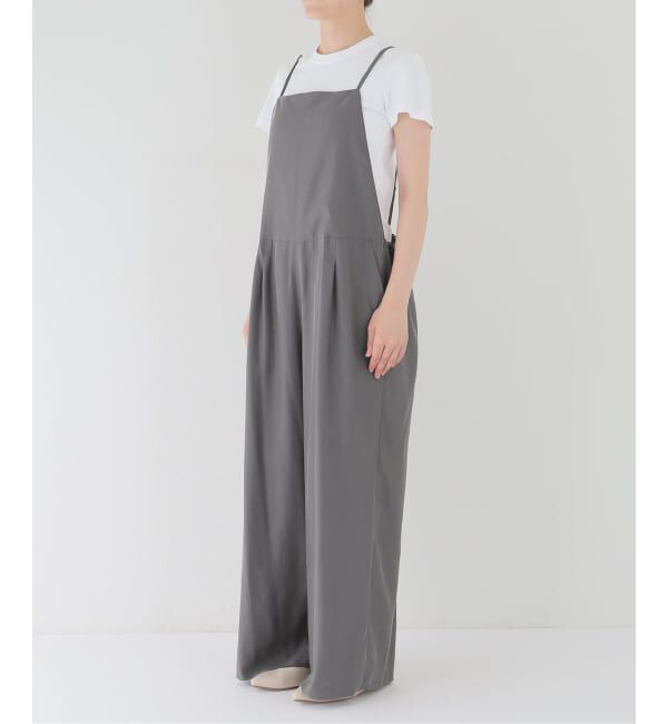 FRAMeWORK「≪追加≫キュプラツイルキャミサロペット 2」|オールインワン|