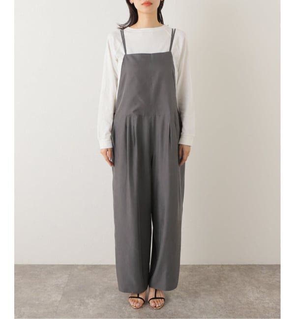 FRAMeWORK「≪追加≫キュプラツイルキャミサロペット 2」|オールインワン|