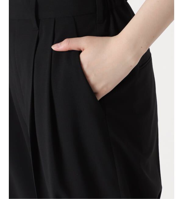 FRAMeWORK「≪追加≫ウォッシャブルTWタックワイドパンツ2」|スラックス|